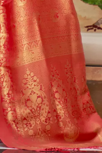 Blue teal floral embroidered saree