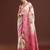 beige ethnic motifs woven design cotton saree with blouse