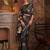 black black & gold-toned ethnic motifs zari silk blend banarasi saree