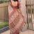 off_white kalamkari pure cotton saree