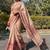 cream ethnic motifs printed pure cotton saree