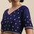 navy_blue navy blue vichitra embroidered silk blend saree