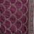 purple purple embroidered silk blend saree