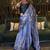 Black off white ready to wear floral satin block print saree