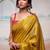 Teal grey floral pure cotton saree