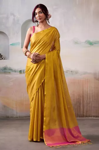 Teal grey floral pure cotton saree