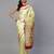 gold gold-toned & red art silk woven design handloom kanjeevaram saree