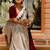 white women satin striped saree