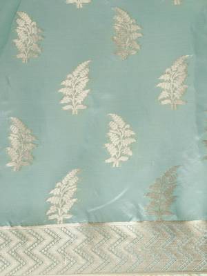 Beige purple purple & pink floral embroidered saree 4