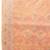 peach checked woven design zari organza banarasi saree