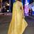 Off white teal floral embroidered pure chiffon tussar saree