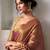 pink woven design zari tissue saree