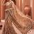 Blue grey floral embroidered pure chiffon tussar saree