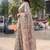 beige ethnic motifs printed pure cotton saree