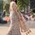 beige ethnic motifs printed pure cotton saree