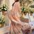 Pink floral zari organza kanjeevaram saree