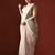 Pink embroidered ethnic motifs sequinned net saree