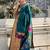 Navy blue navy blue ethnic motifs zari silk blend paithani saree