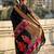 Lavender embellished mukaish organza saree