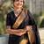 Lavender embellished mukaish organza saree