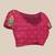 Pink embellished beads and stones designer saree