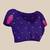 violet woven design zari paithani saree