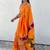 orange woven design zari paithani saree