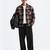 Checked flannel boxy fit shirt