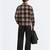 Checked flannel boxy fit shirt