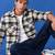 Checked flannel boxy fit shirt