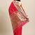 Pink bagh woven design zari banarasi saree