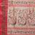 Pink bagh woven design zari banarasi saree