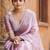 pink embellished beads and stones designer saree
