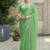 Purple woven design ethnic motifs zari organza saree