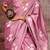 Blue woven design zari organza banarasi saree