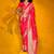 pink bagh woven design zari banarasi saree