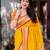 yellow yellow ethnic motifs woven design zari silk patola saree