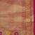 pink pink & golden floral zari organza kanjeevaram saree