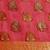 red red & golden floral zari organza kanjeevaram saree
