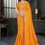 Teal ethnic motifs woven design zari soft silk banarasi saree