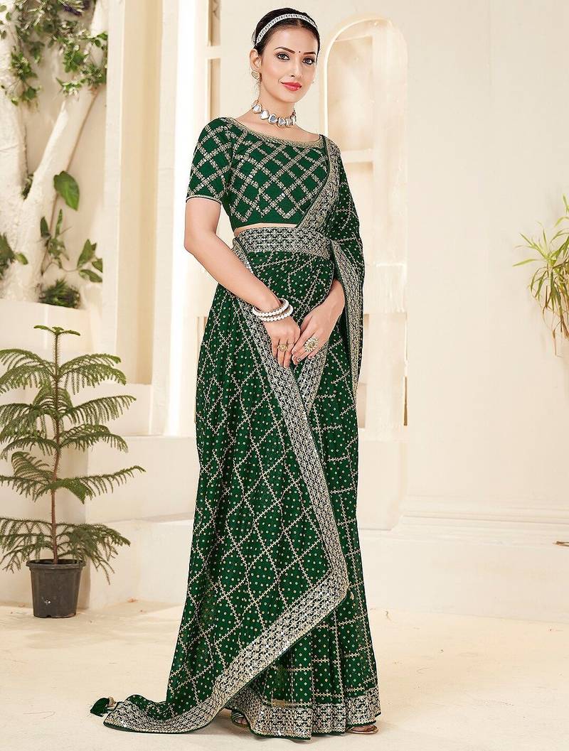 Red woven design zari silk blend banarasi saree