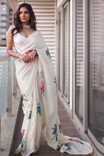 Pink pink & green ethnic motifs woven designed zari paithani saree