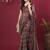 magenta floral printed pure georgette saree