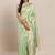 Teal teal & gold-toned woven design zari silk blend kanjeevaram saree