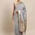 grey grey & gold-toned art silk woven design banarasi saree