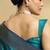 teal ethnic motifs woven design zari soft silk banarasi saree