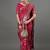 pink woven design zari silk blend banarasi saree