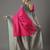 Red red & green woven design zari silk blend saree