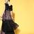 black embellished saree with solid border