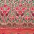 red red & gold-toned floral zari silk blend paithani saree